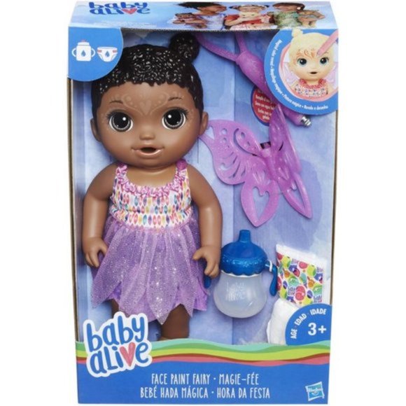 Baby Alive Face Paint Fairy Doll With Accessories New SEALED🆕⌚Fast 🏃💨⚡🚚 - Picture 1 of 15